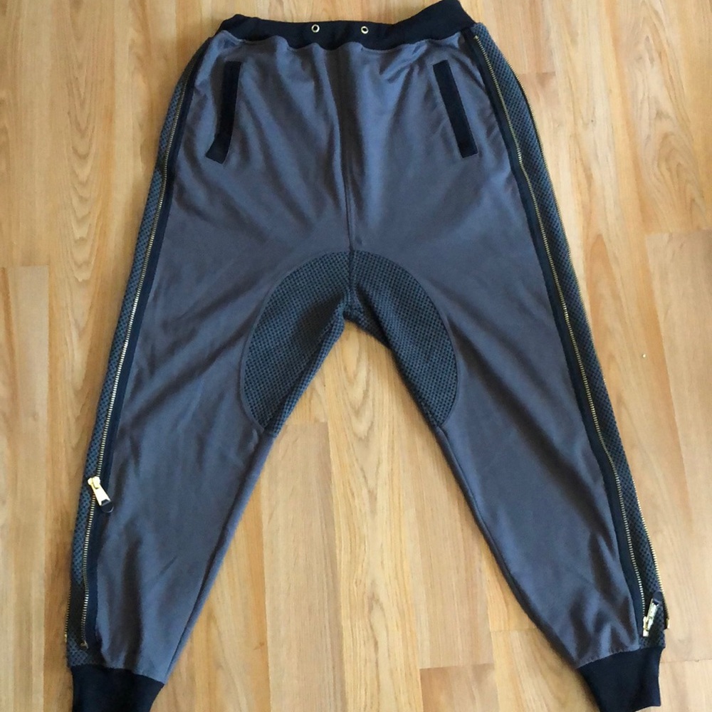 Comfy urban dance drop crotch pants